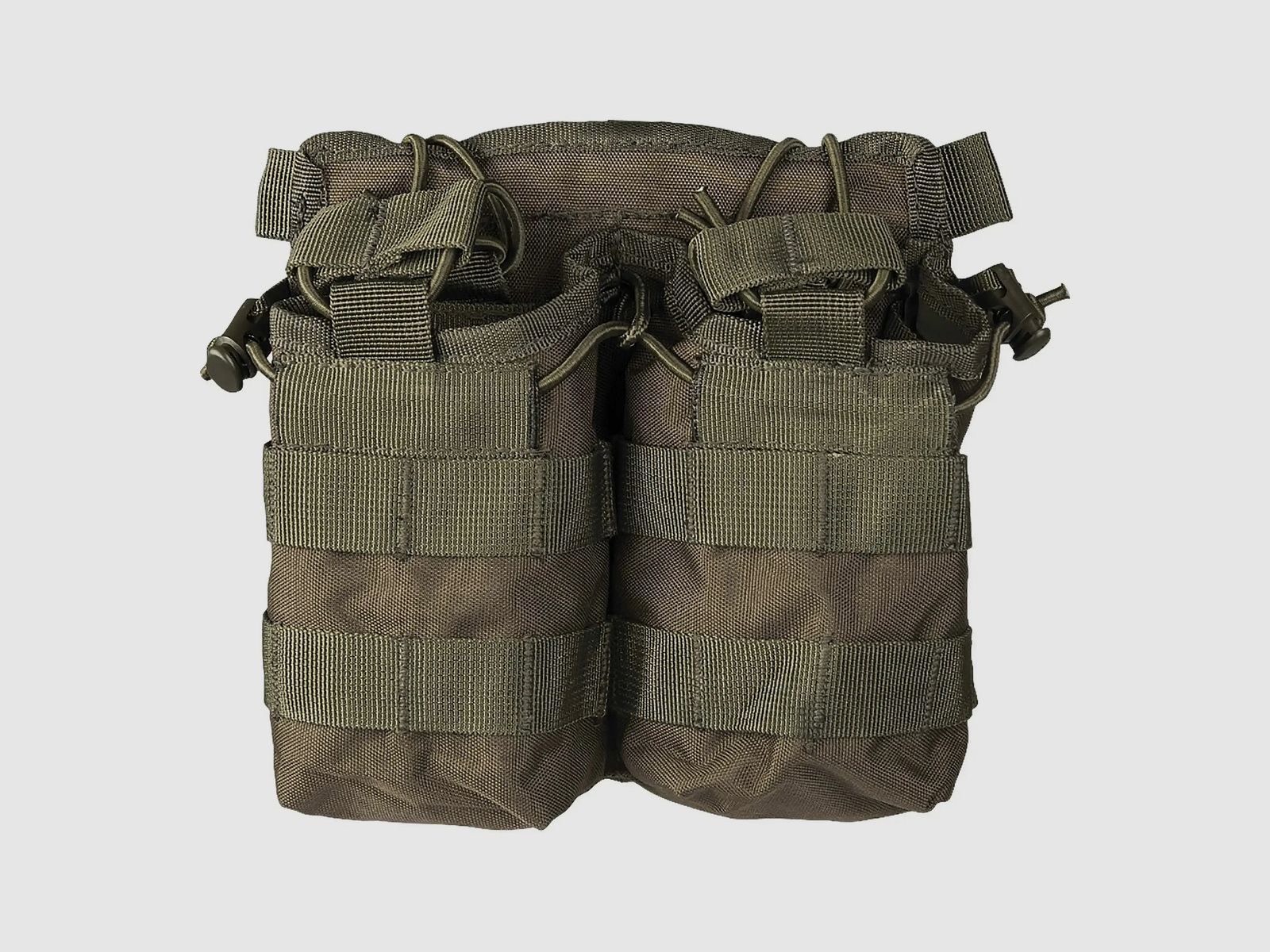 Mil-Tec Mil-Tec Magazintasche Open Top Double - Oliv