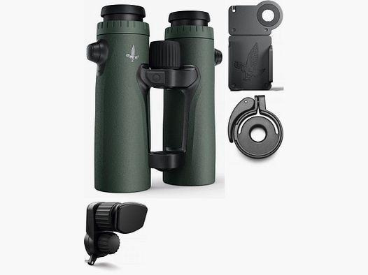 SWAROVSKI OPTIK Jumelles Swarovski EL Range 10x42 TA avec le pack de base FRR 42 pour la chasse à l'affût