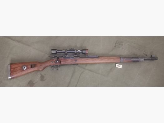K98 SS-Scharfschützen mit ZF Kahles Heliavier - nummerngleich