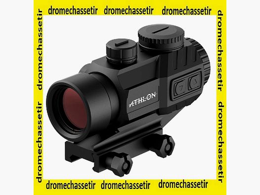Kompaktowy celownik Athlon MIDAS TSP3 3X, siatka TSP3 czerwona i zielona, 403024