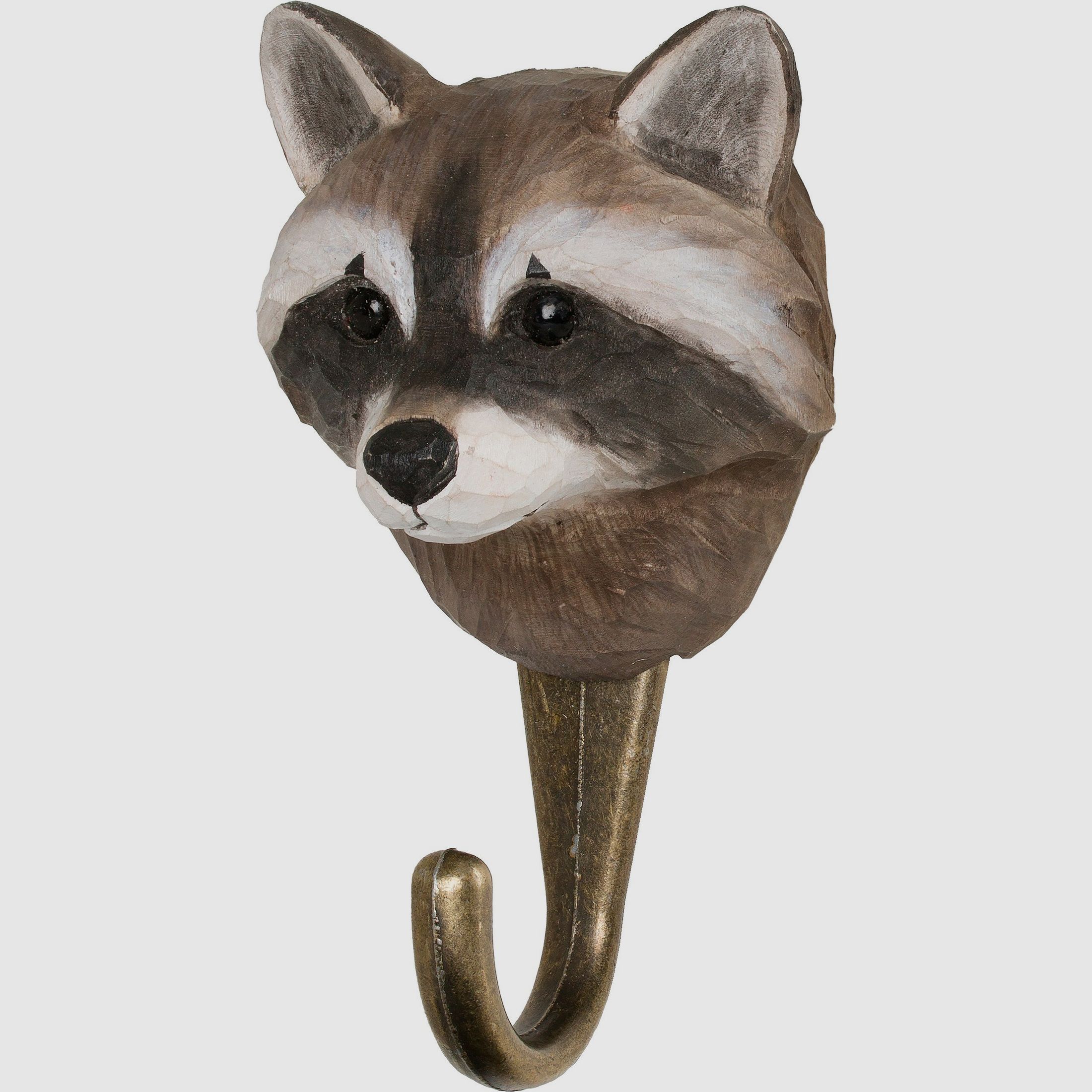 Wall hook raccoon