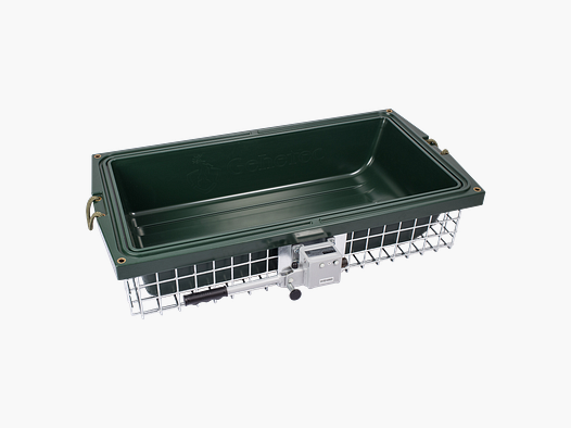 Gehetec Wilddrager 122 MAXI met snelsluiting en wildbak incl. 2 rubberen spanners