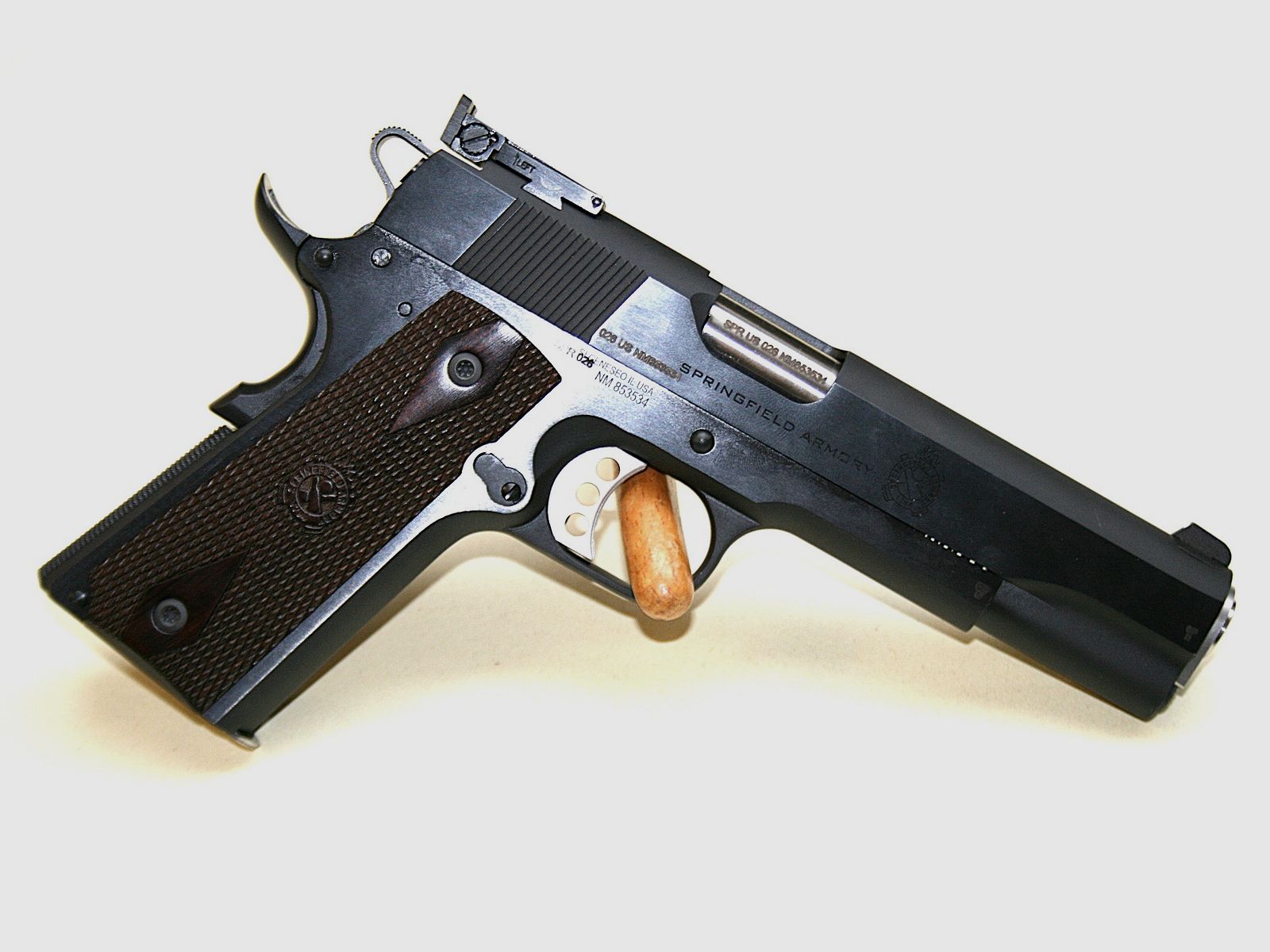 Pistole SPRINGFIELD 1911 Garrison Target / Bronzé / 5" – 45ACP, Bild 3 von 12