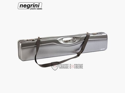 Maletín NEGRINI ABS termoformado para escopeta superpuesta desmontada cañón 86cm