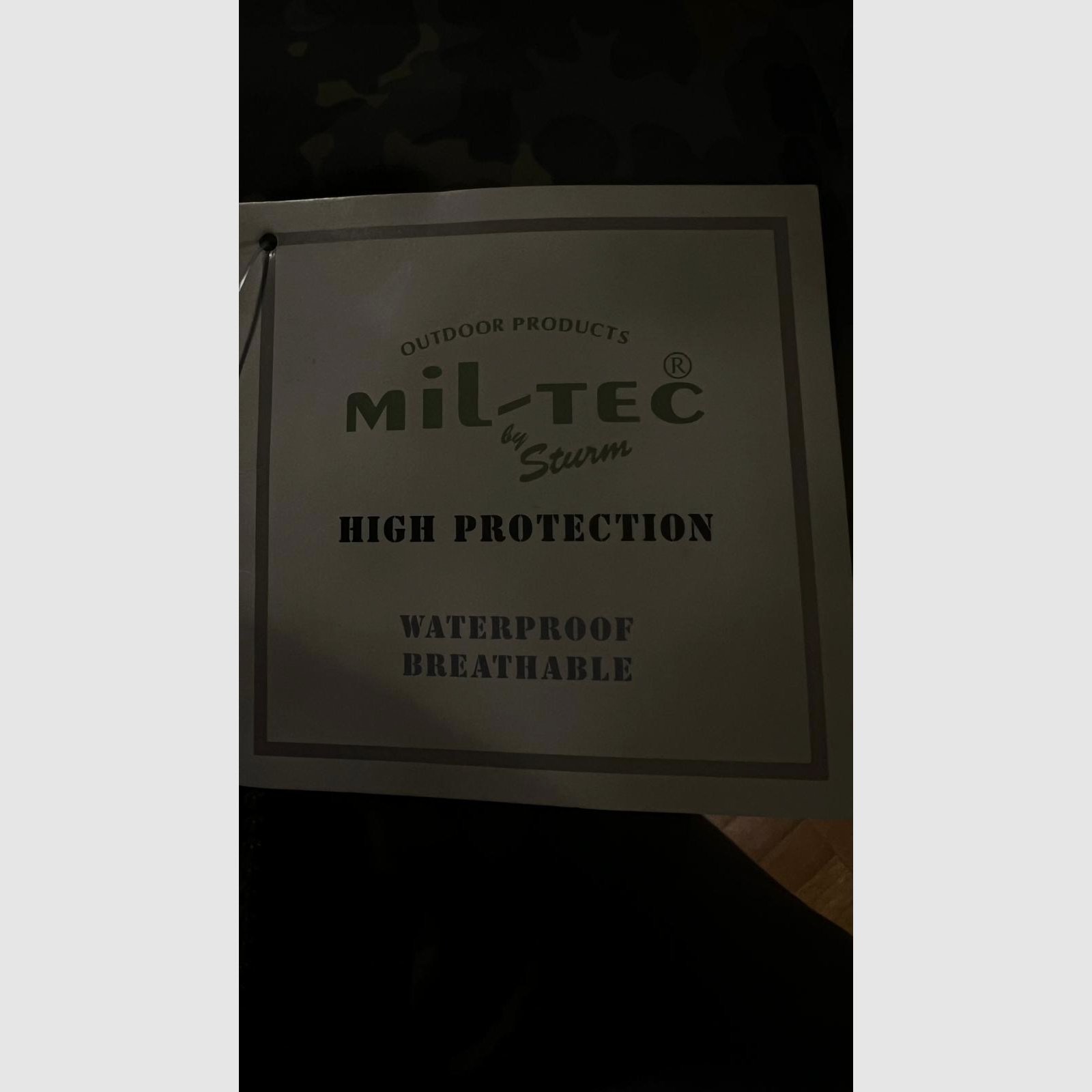 Mil-Tec BW Rain Protection Jacket