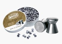 Mauser flat head diabolo pellets smooth 4.5mm 500 pieces