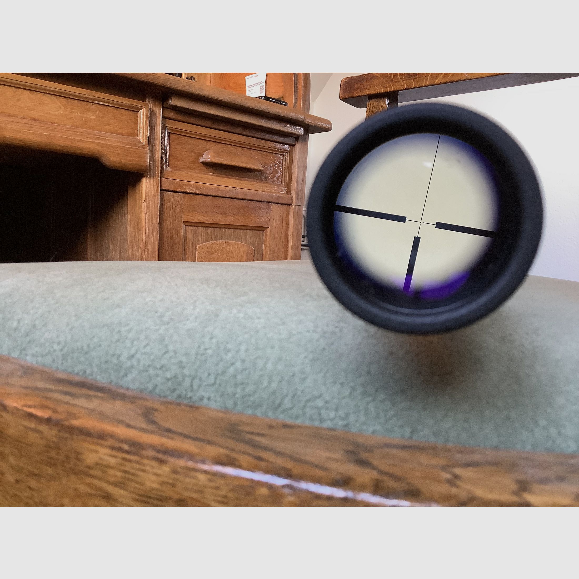 Swarovski 8x50 + montaż na siodle Blaser