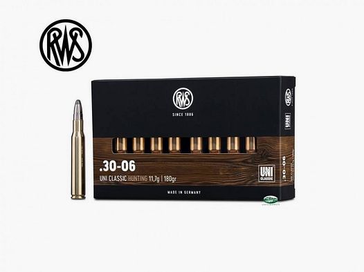RWS Munition Kal.30-06 Geschoss UNI CLASSIC 180GR