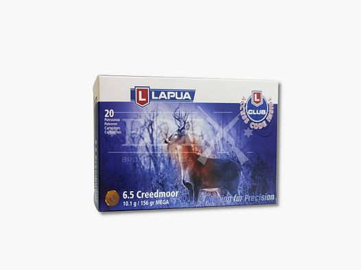 Amunicja LAPUA 6,5 Creedmoor MEGA 10,1g