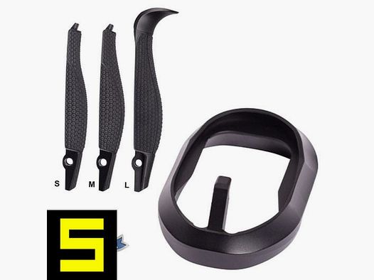 Walther PDP Magazintrichter & Backstraps Set