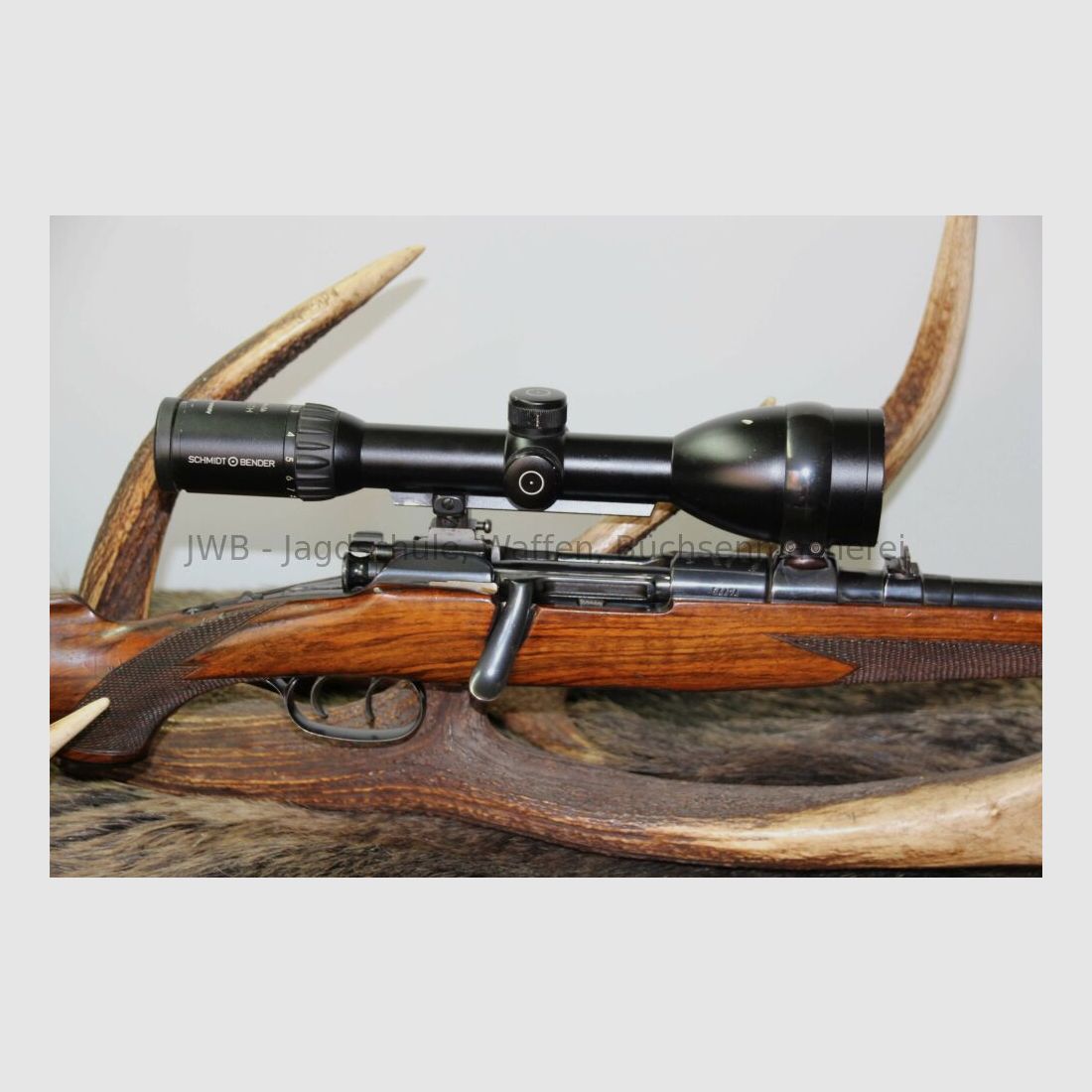 Schöner Steyr GK Stutzen mit Schmidt & Bender Zenith 7x64