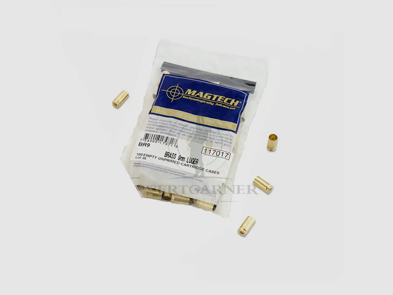 Magtech Hülsen 9 mm Luger