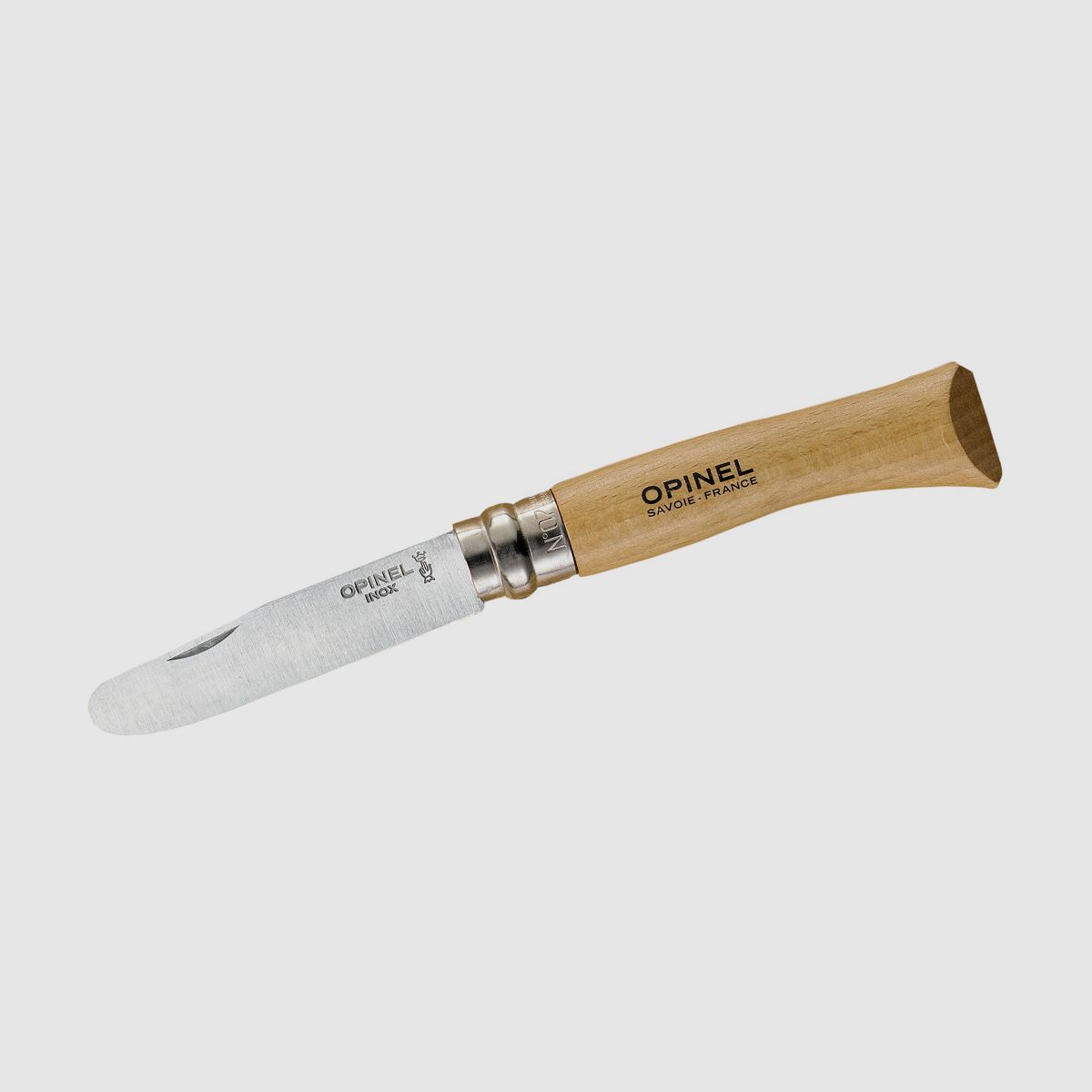 Opinel Klappmesser Klingenlänge 8cm - Kindermesser mit abgerundeter Spitze