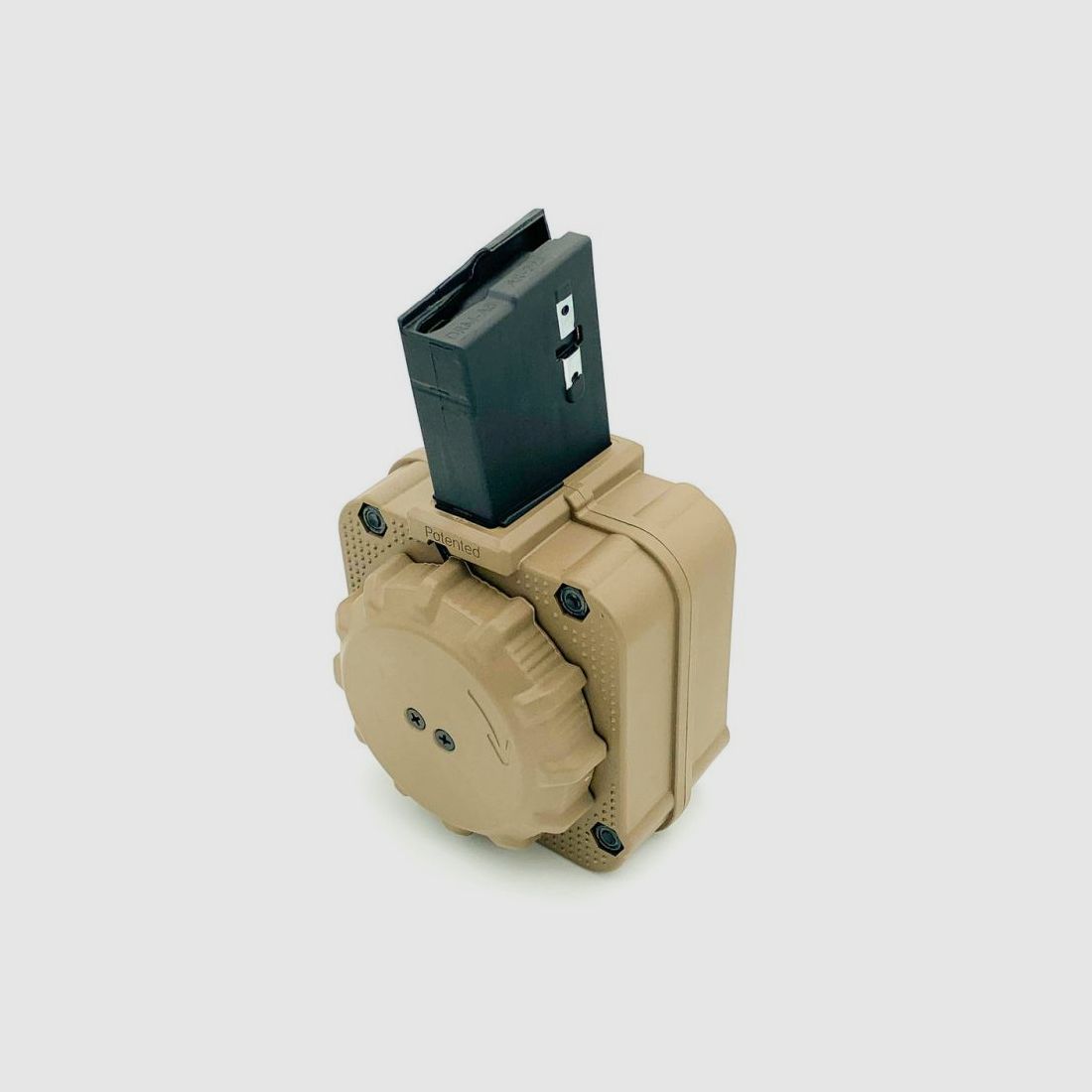 AR-15 5.56MM (65) RD DRUM FLAT DARK EARTH POLYMER