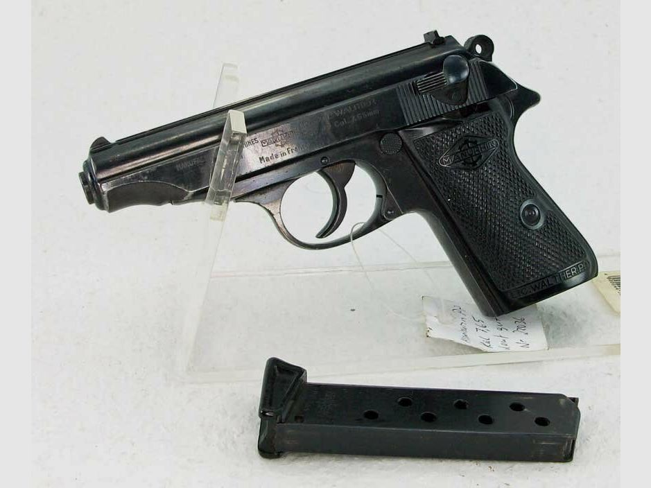 Revólver Manhurin Manurhin PP Cal. 7,65 estado bueno cañón bueno