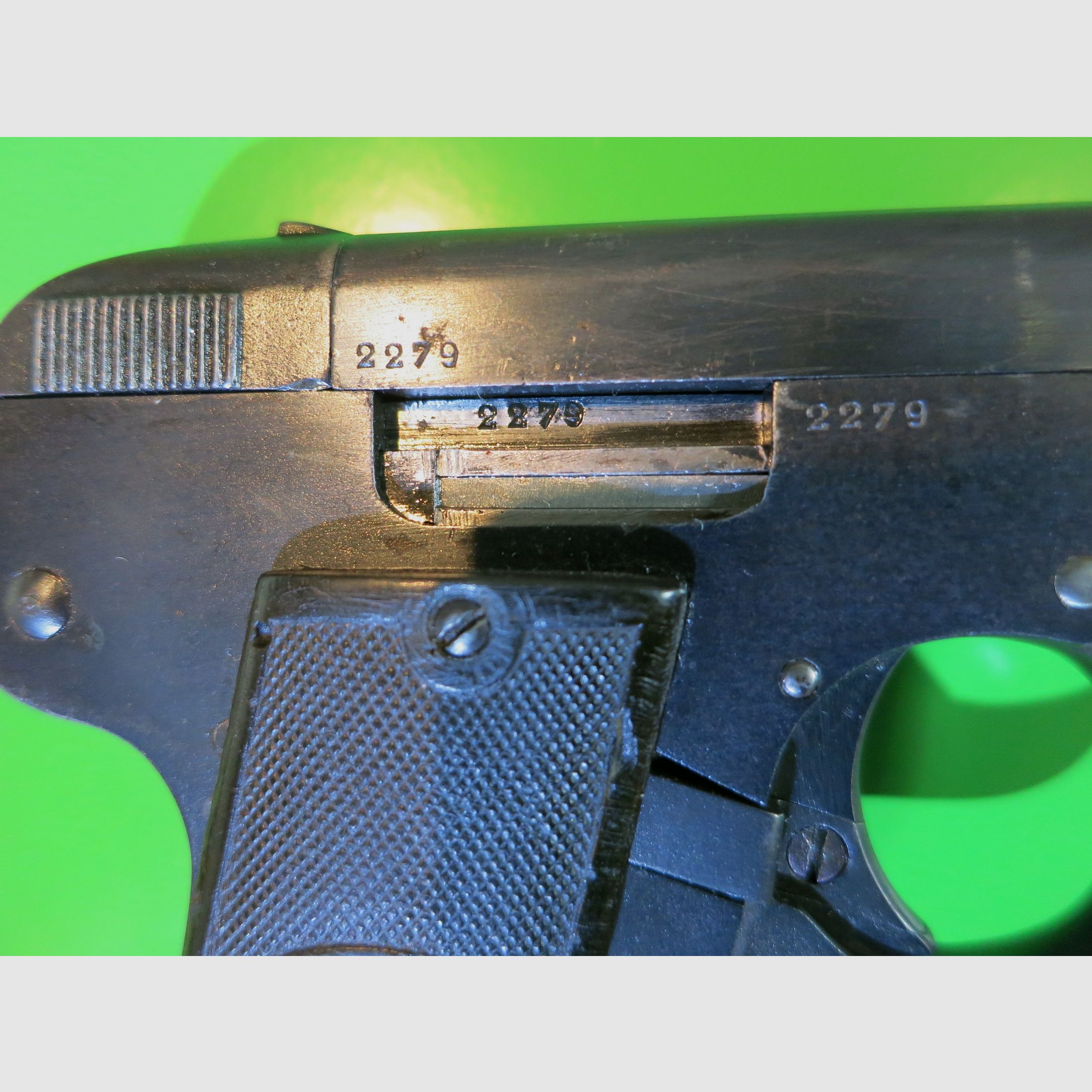 Robar & de Kerckhove, BREVETTE MELIOR M1909, 6,35 BROWNING       #27-