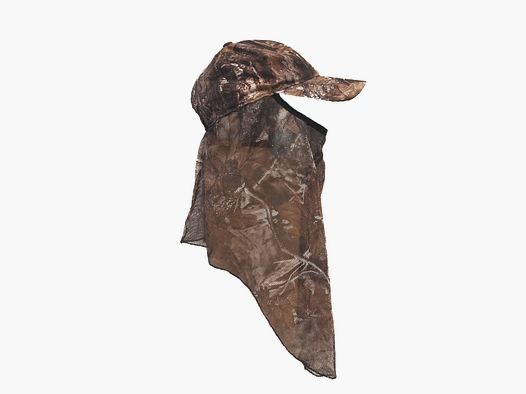 Gorra camo con malla, tamaño ajustable