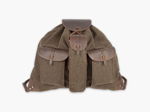 HUETTER Rucksack mit drei Taschen, Wolle Nr. 877
