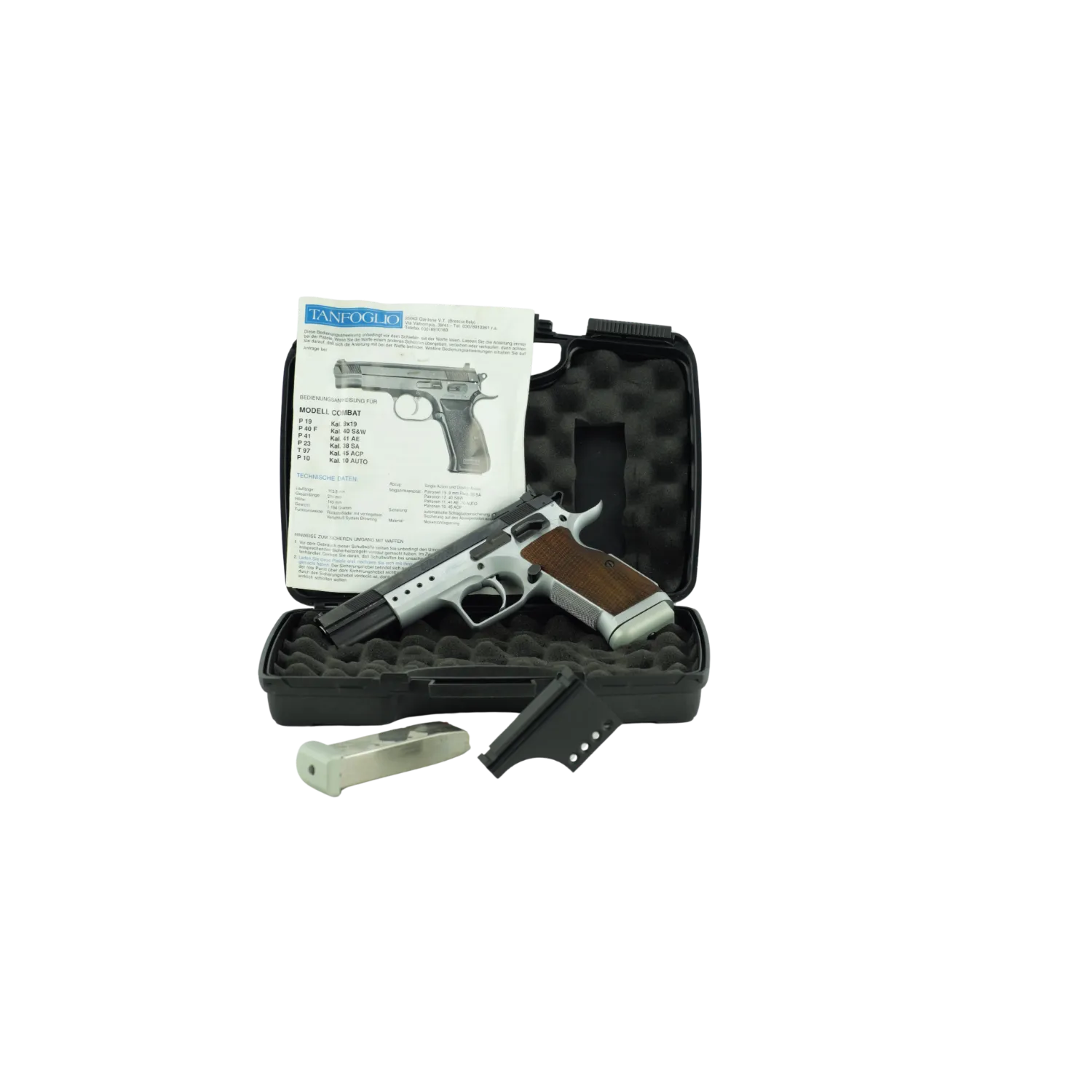 Tanfoglio P19 Limited Dual Tone 9mm Luger #usado & en muy buen estado