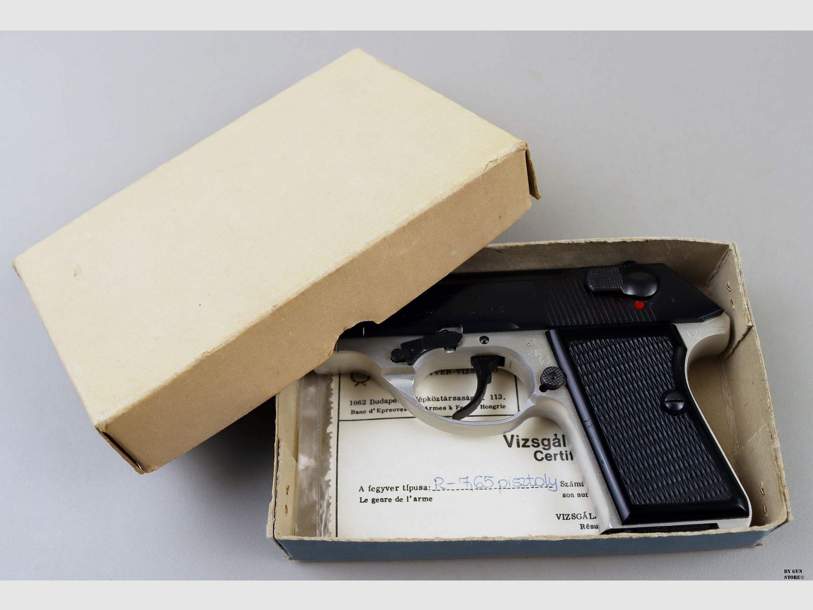 Pistolet FEG mod. R78 Poche de Police cal. 7,65 mm matr. VV4006, image 10 sur 11