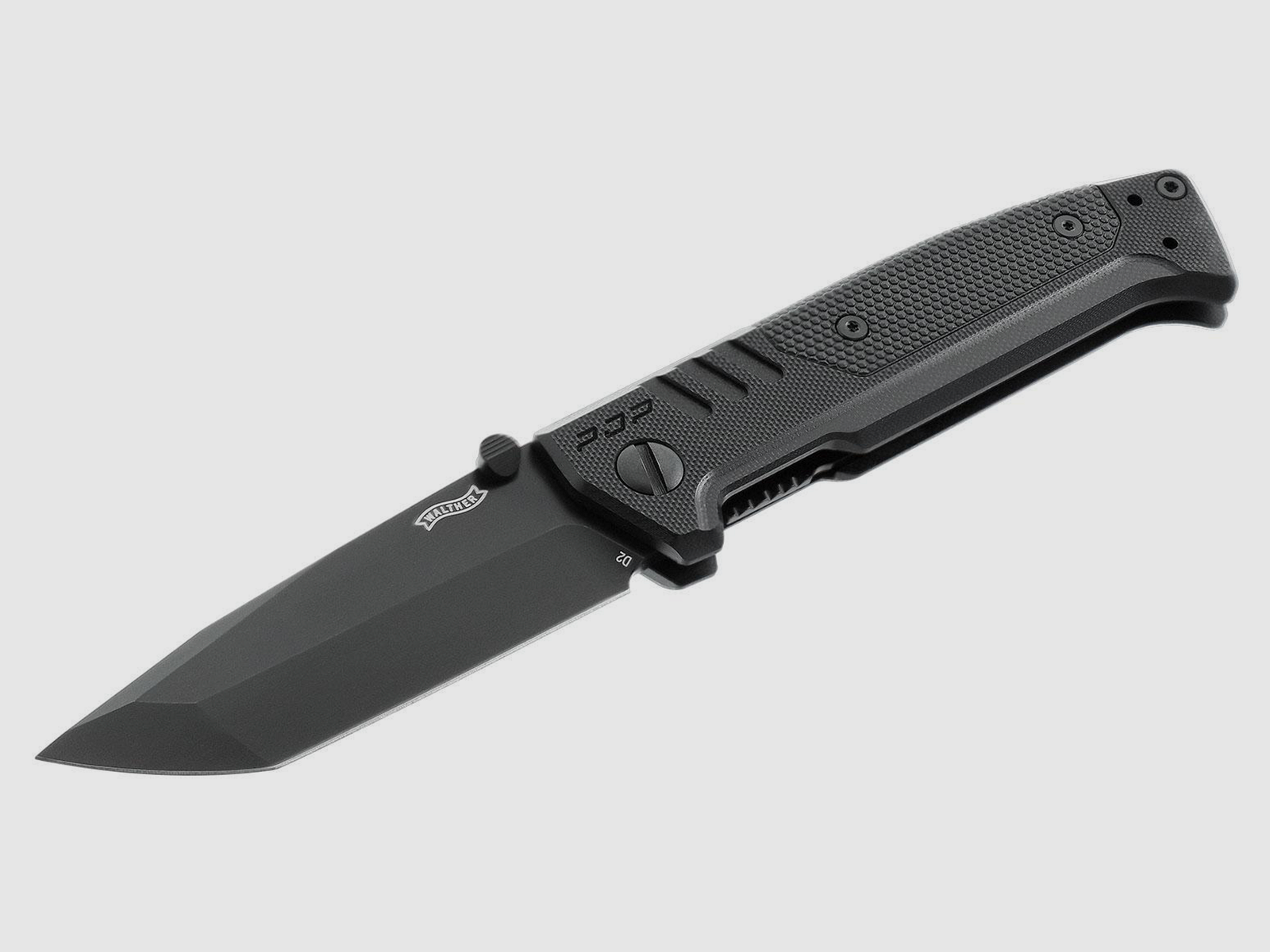 Umarex 5.0881 Messer Walther PDP Tanto Folder plain, schwarz, Bild 2 von 3