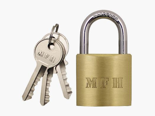 Candado MFH con llave - Grande
