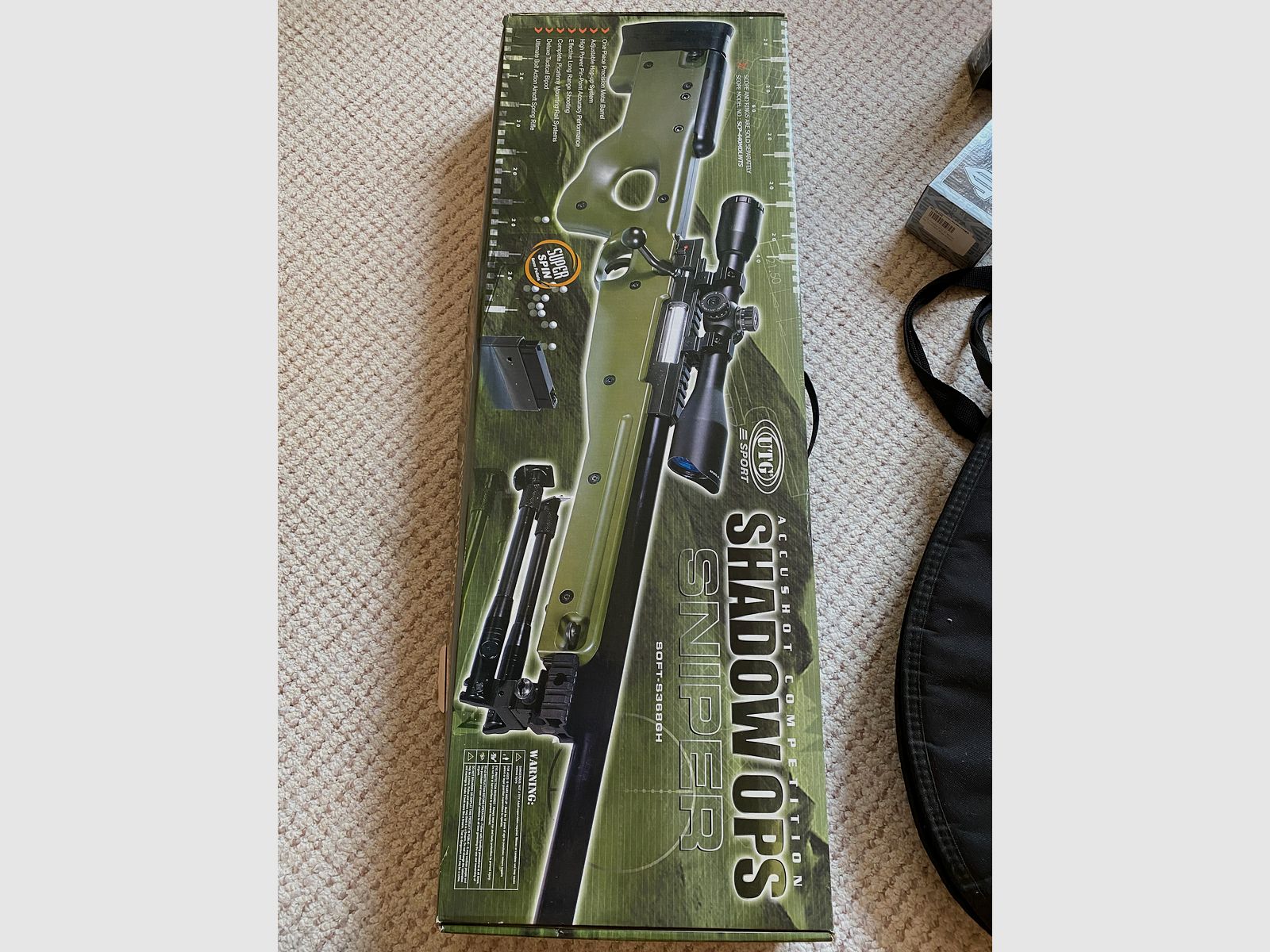 UTG Shadow Ops L96 Scharfschützengewehr KOMPLETTPAKET