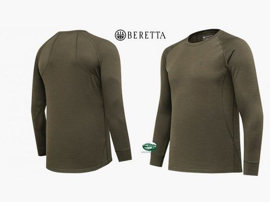 BERETTA Maglia intimo Elite Pro Merino Verde IM381