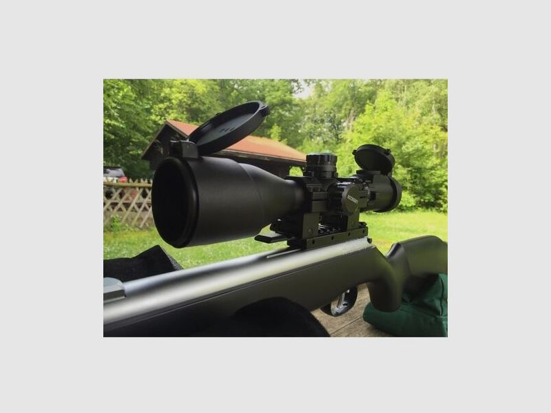 UTG Zielfernrohr Accushot compact 3-12x44 beleuchtet