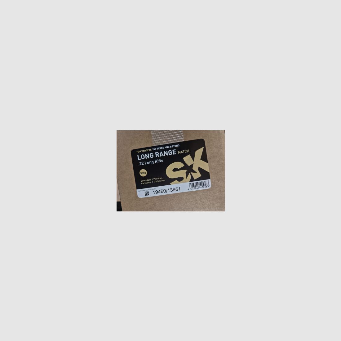 SK Long Range Match 50 pieces .22lr
