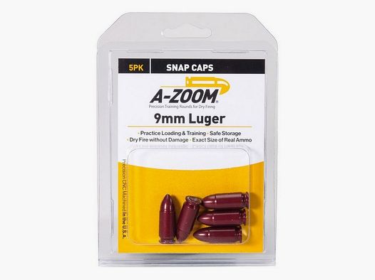 5 cartouches de tampon 9mm Luger