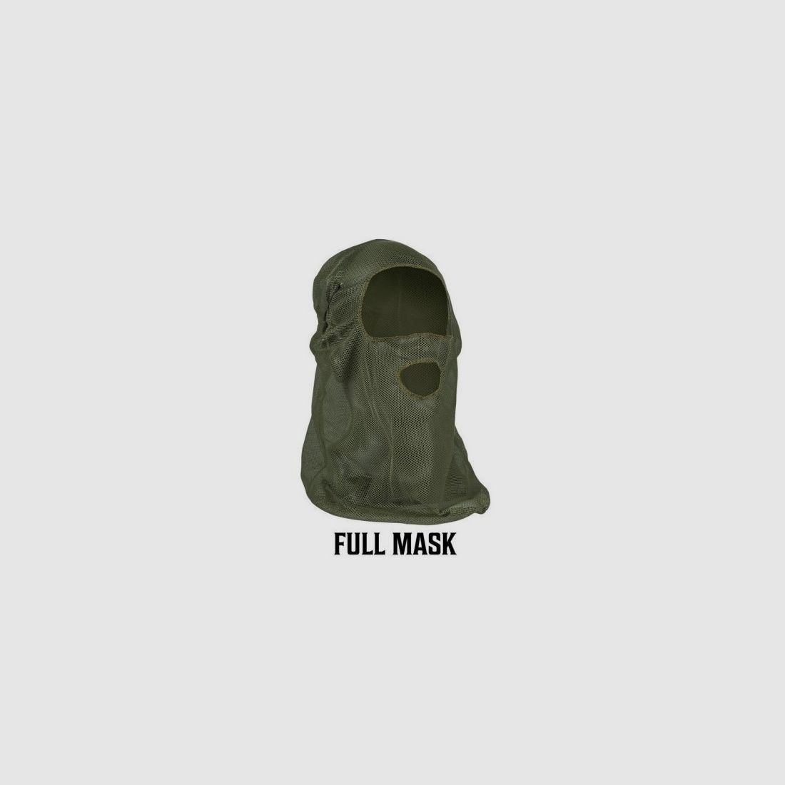 Mesh-Maske mit Mundloch Camo OD Green