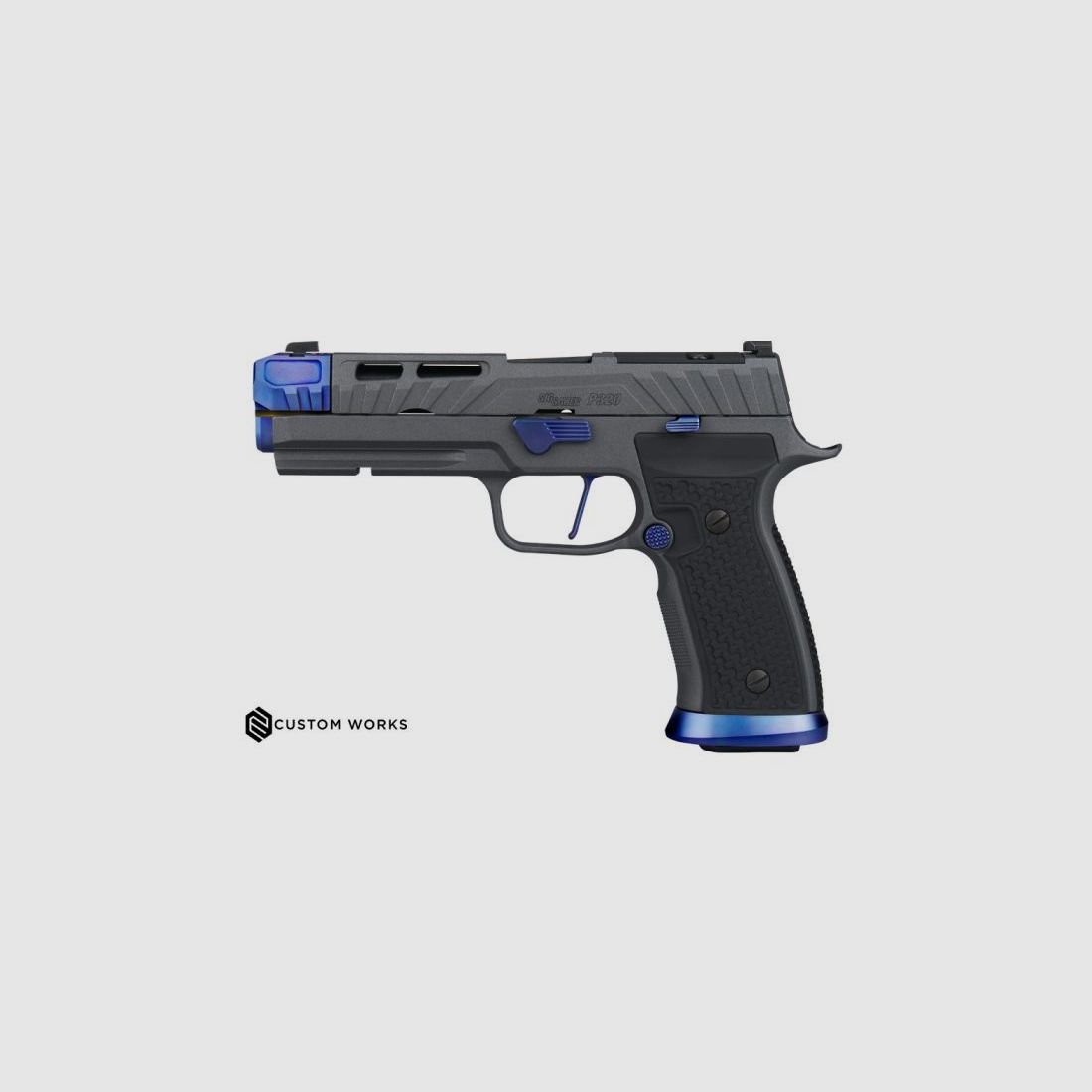 Sig Sauer P320 Nightshift Custom Works 9mm – Single Port Compensator, Bild 1 von 2