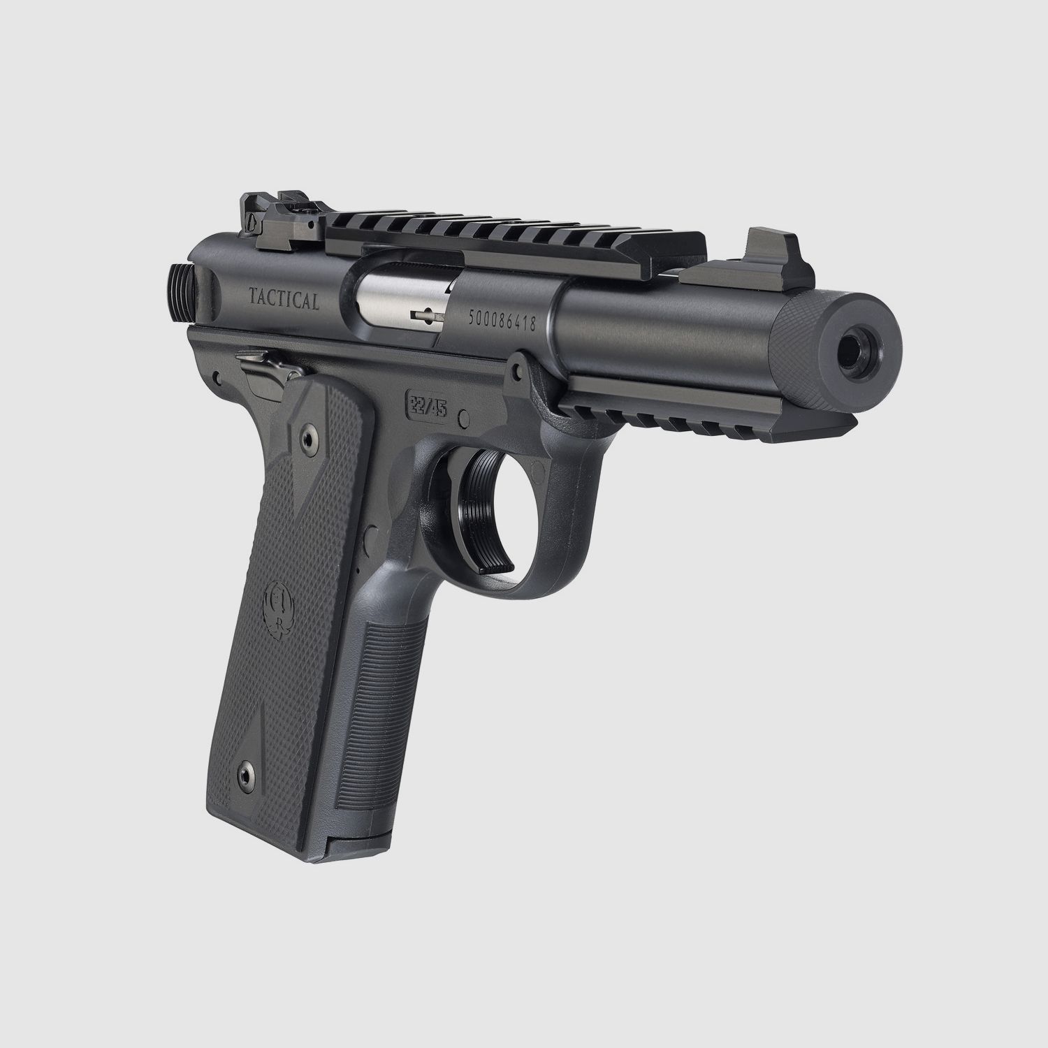 Ruger MK IV 22/45 Tactical 4,4 pouces avec canon fileté, image 4 sur 5