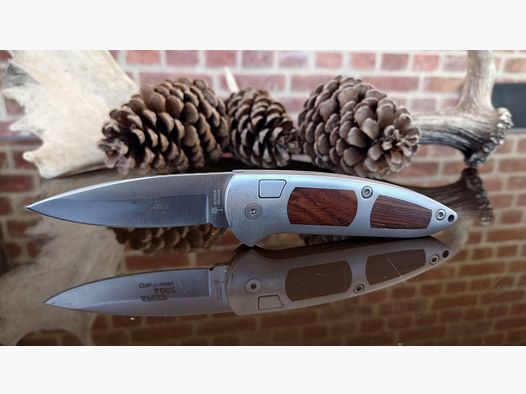 Speedlock I 2.0 legno di ferro del deserto con fondina in pelle Böker nero NUOVO Springer