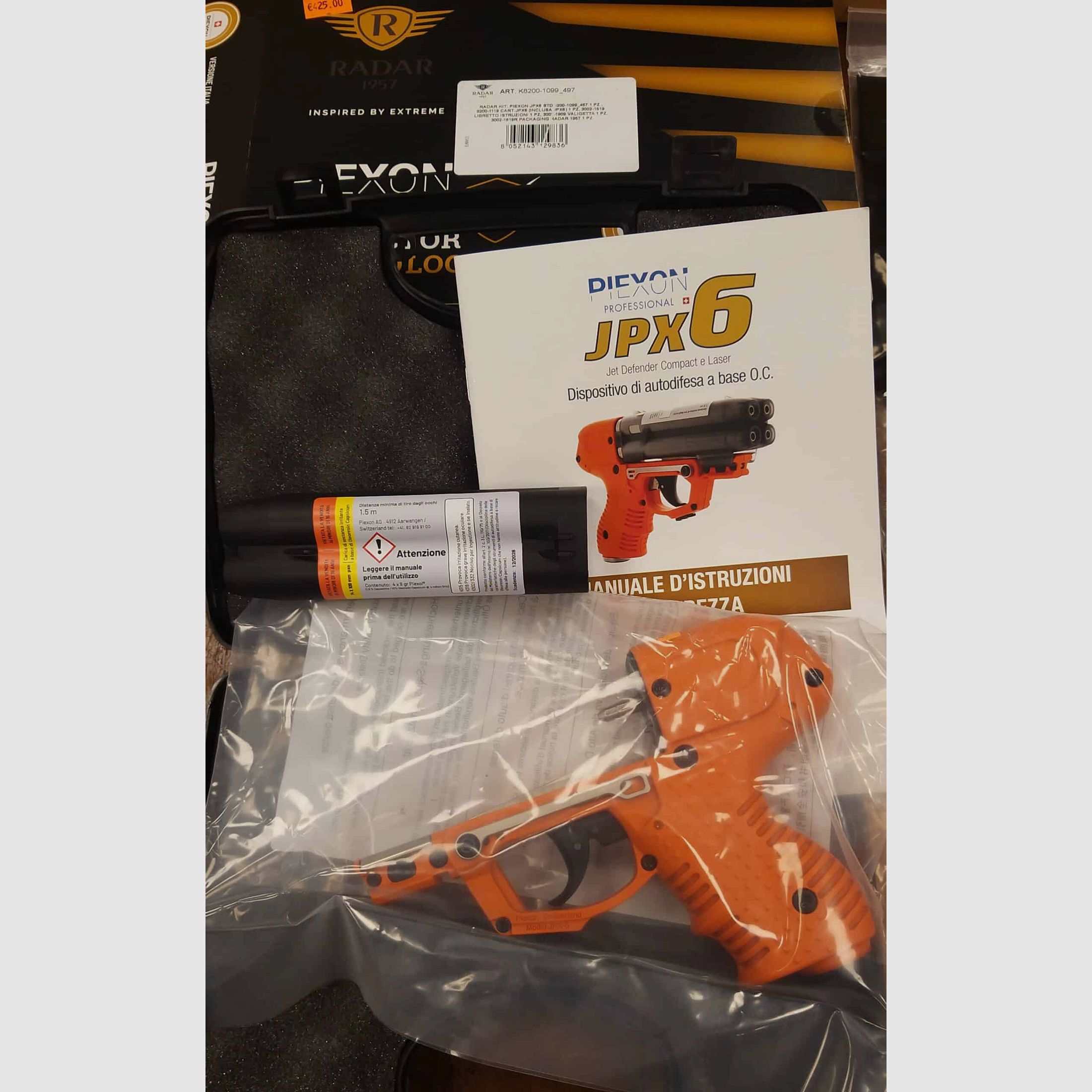 PIEXON JPX 6 COMPACT PIEXON JPX 2 JET PROTECTOR, image 3 sur 4