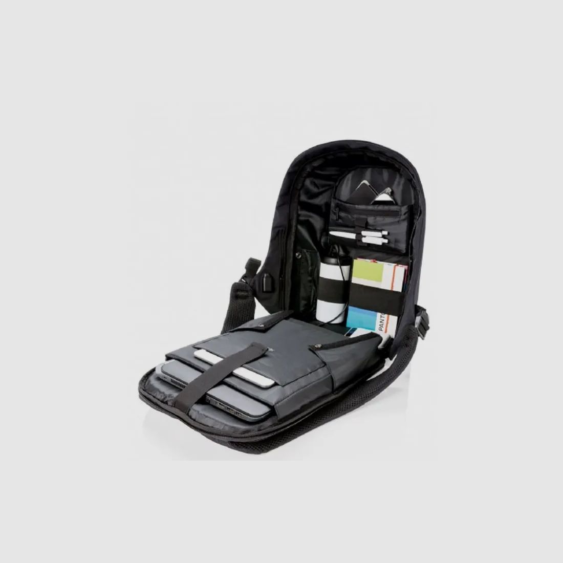 XD Design Bobby Original Anti-Diebstahl Laptop Rucksack mit USB