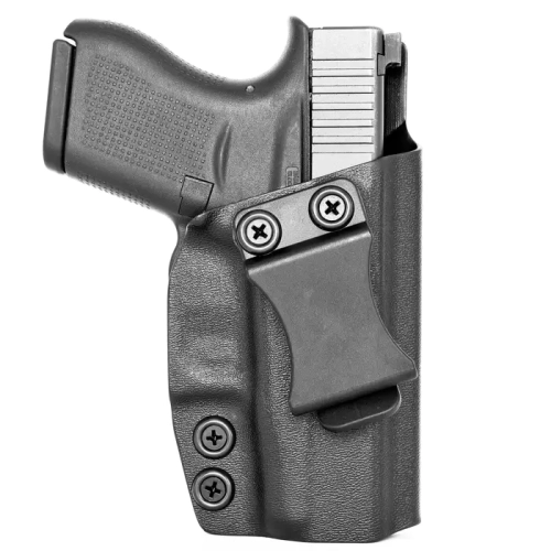 Funda interior derecha para Glock 43/43X MOS, RH IWB kydex, color: negro