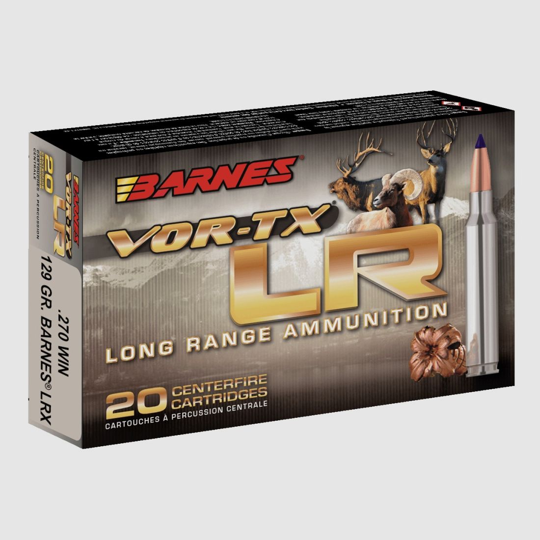 Barnes VOR-TX LR LRX BT 7mm Rem. Mag. 9g