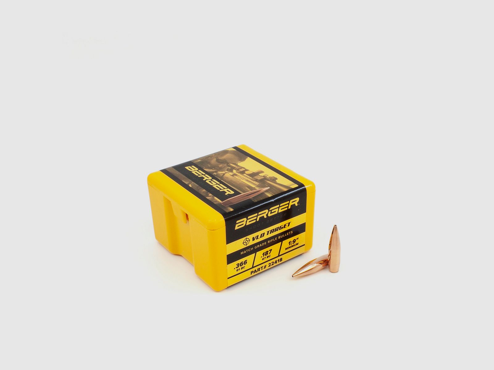 Berger Geschoss .22 VLD Target 70GR 1000 Stück