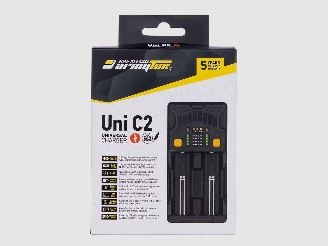 UNI C2-oplader Armytek