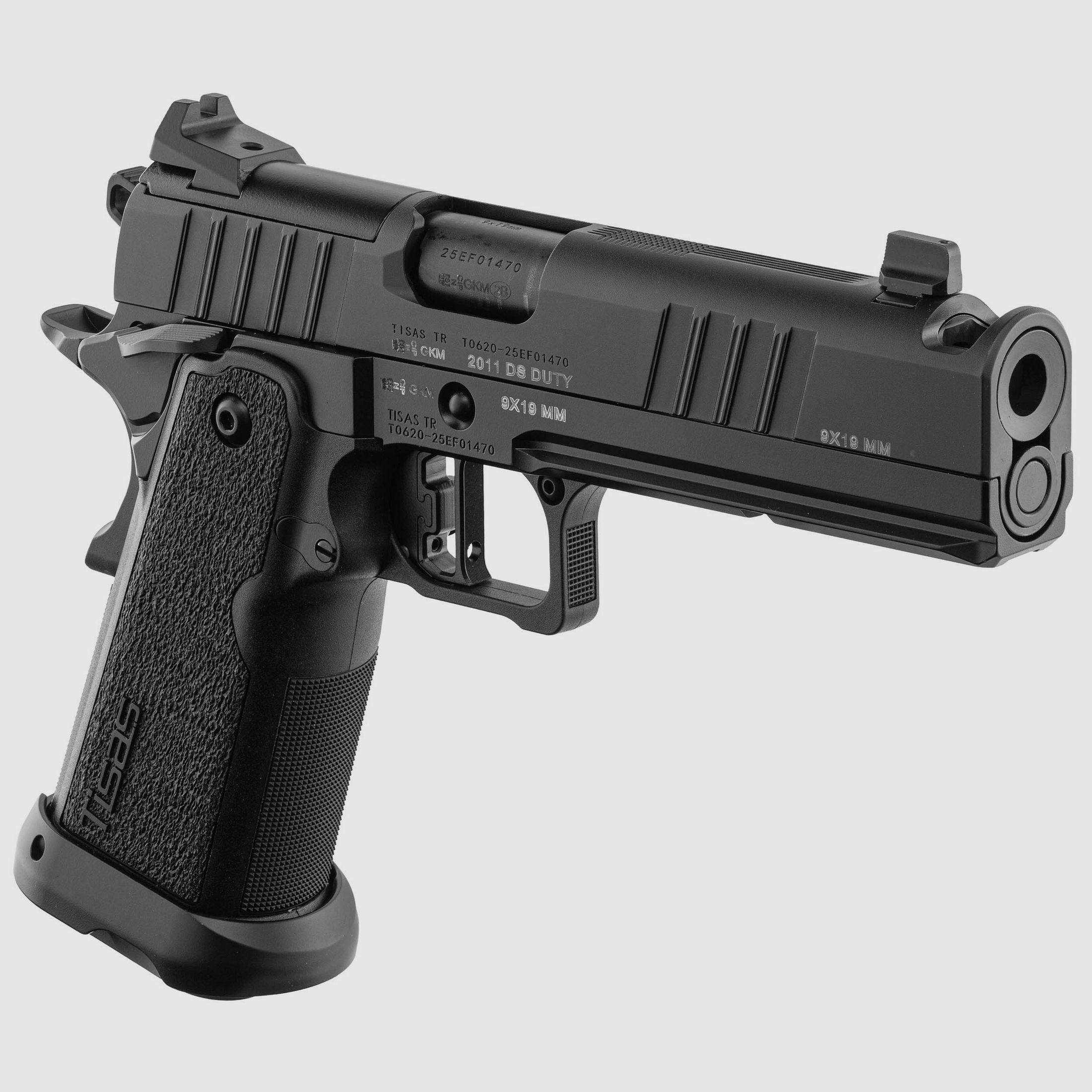 Pistola Tisas 2011 Duty Bull Barrel COMP 5" Cal. 9×19 Pronta per Ottica, immagine 8 di 8