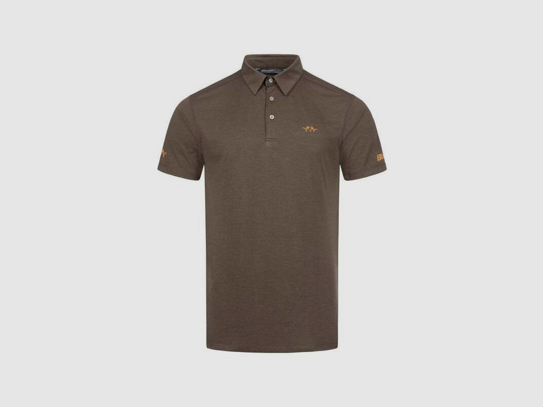 Blaser Herren Competition Polo Shirt dunkelbraun S