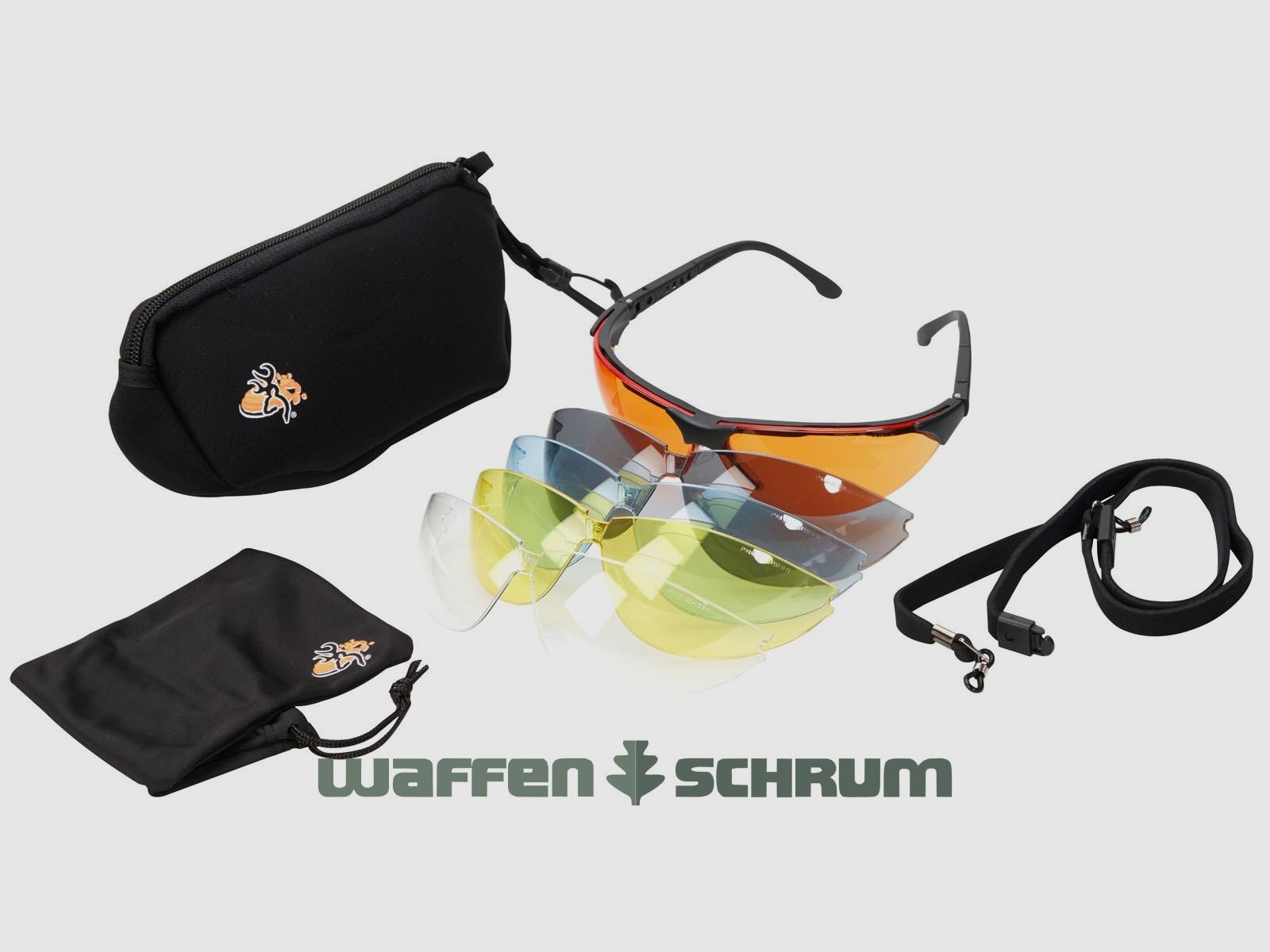 Browning Claymaster Schützenbrillen  / verschiedene Farben