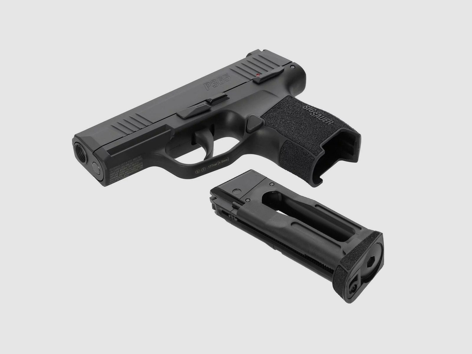 Kofferset SIG SAUER P365 4,5 mm BB Blowback Co2-Pistole (P18)
