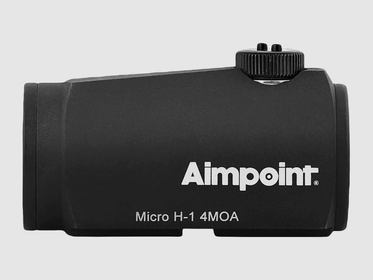 Aimpoint Red Dot Micro H-1 4 MOA senza montaggio, immagine 2 di 3