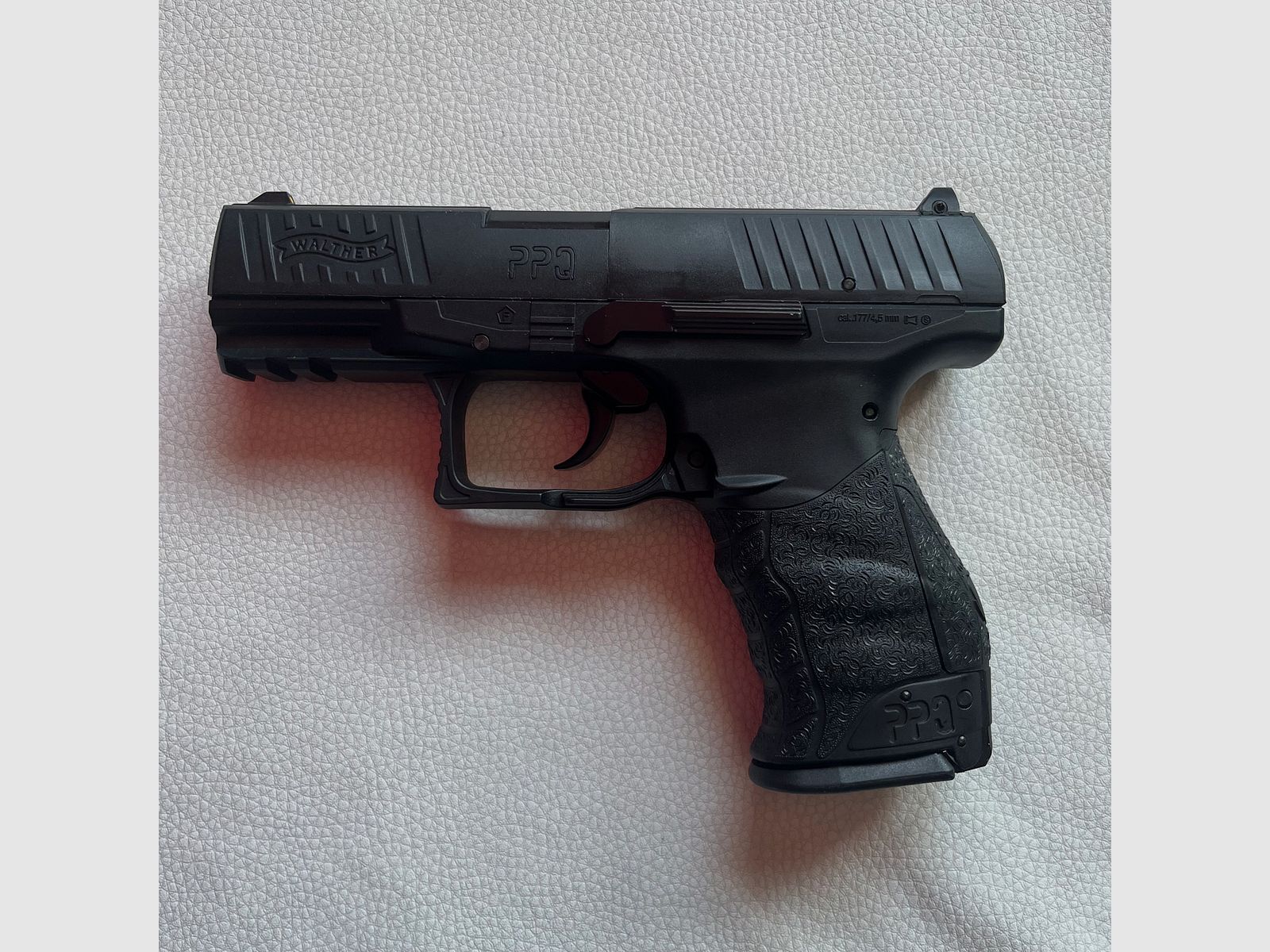 Walther PPQ CO2 Luftpistole 4,5mm Diabolo schwarz + Zubehör