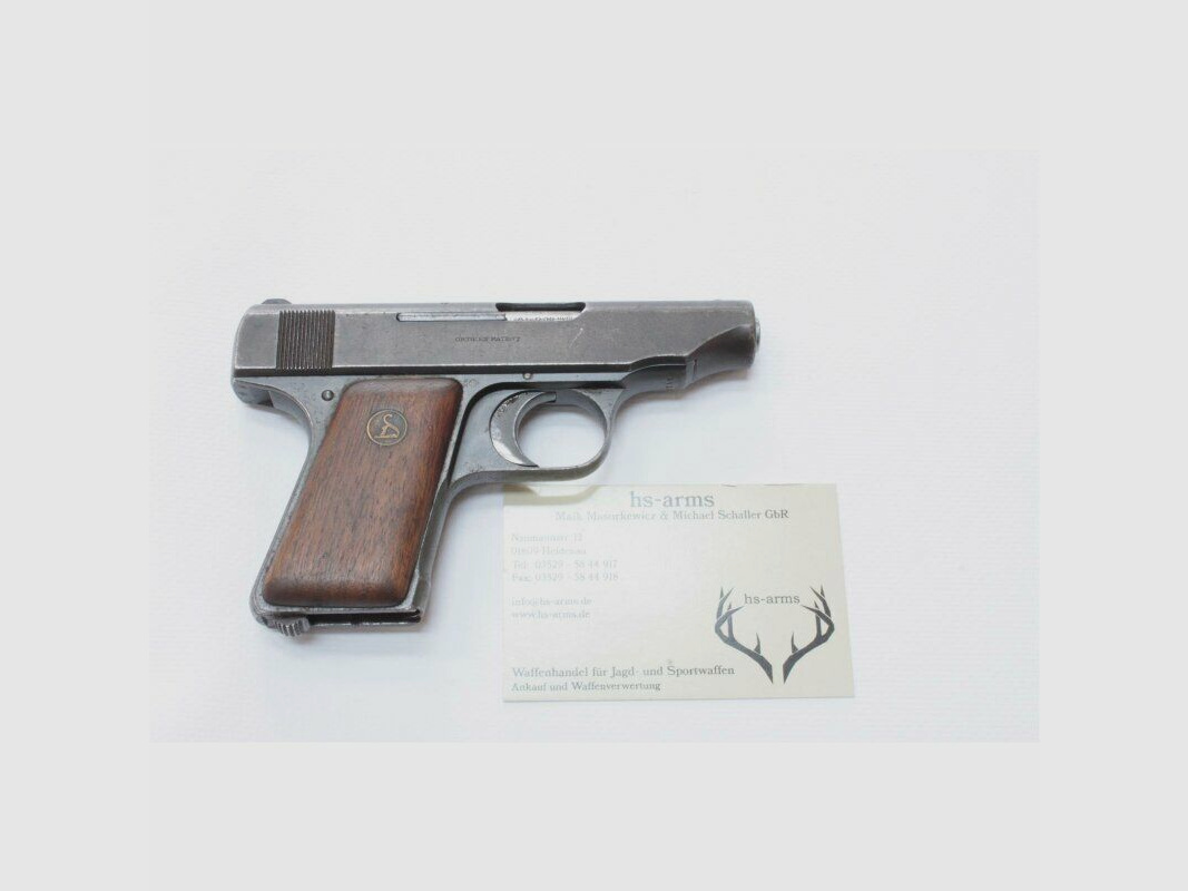 Opere tedesche Erfurt pistola Ortgies - Opere tedesche Erfurt