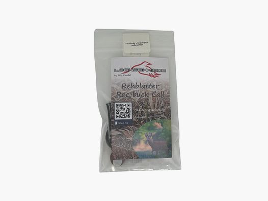 Lockschmiede Rehblatter - Roe buck call