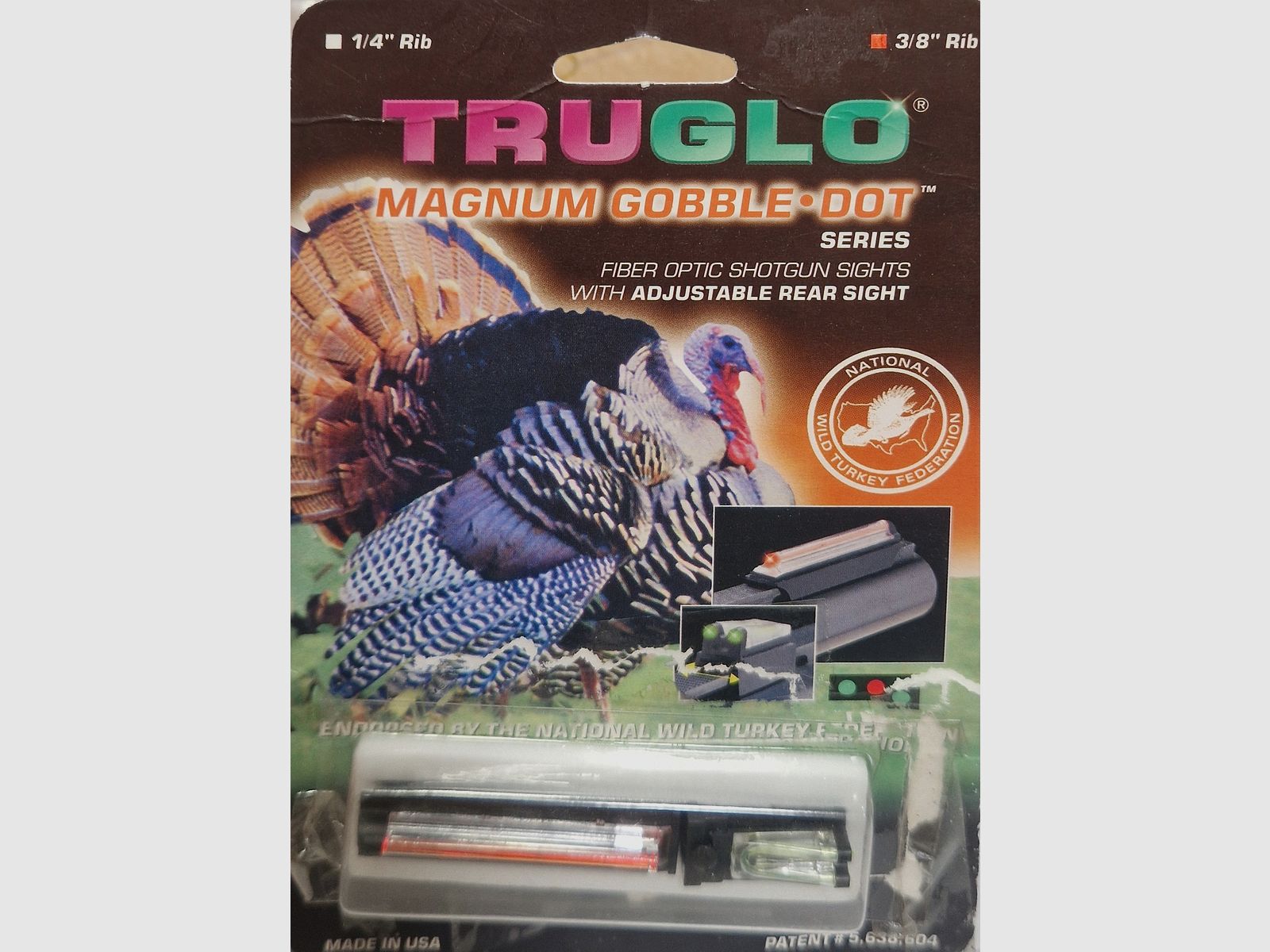 TRUGLO – KORN UND/ODER VISIER ZUM KLEBEN, Bild 1 von 3